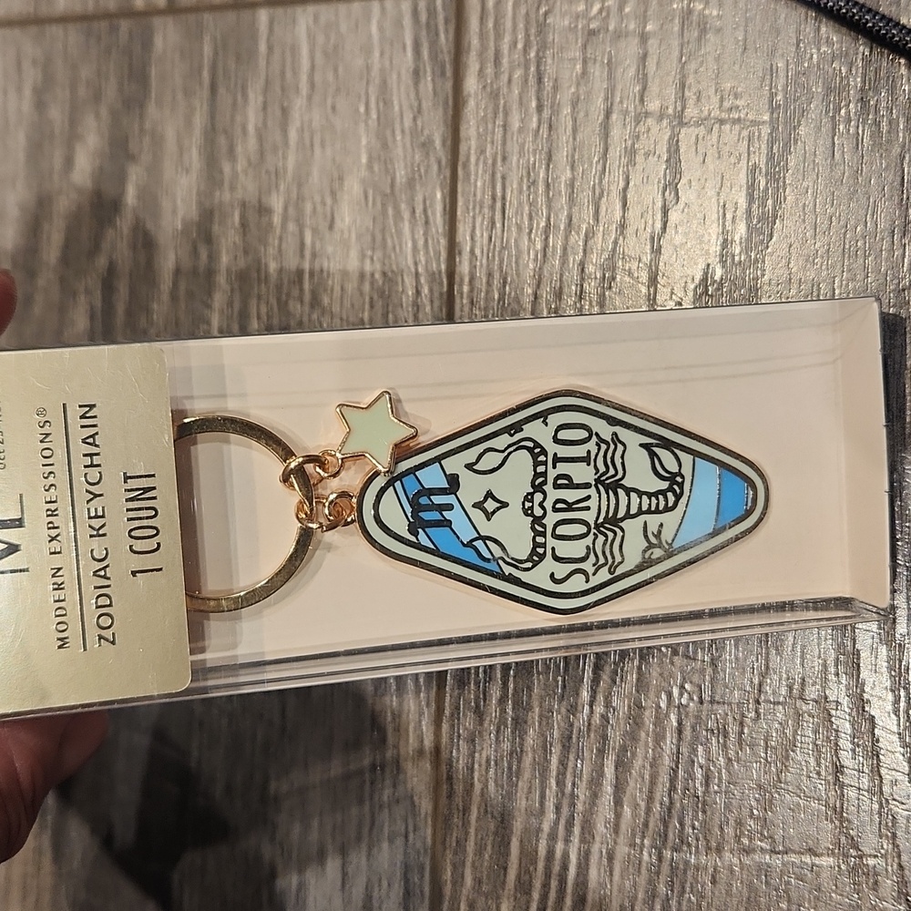 NWT Modern Expressions Scorpio Oct 23- Nov 21 Zodiac Keychain